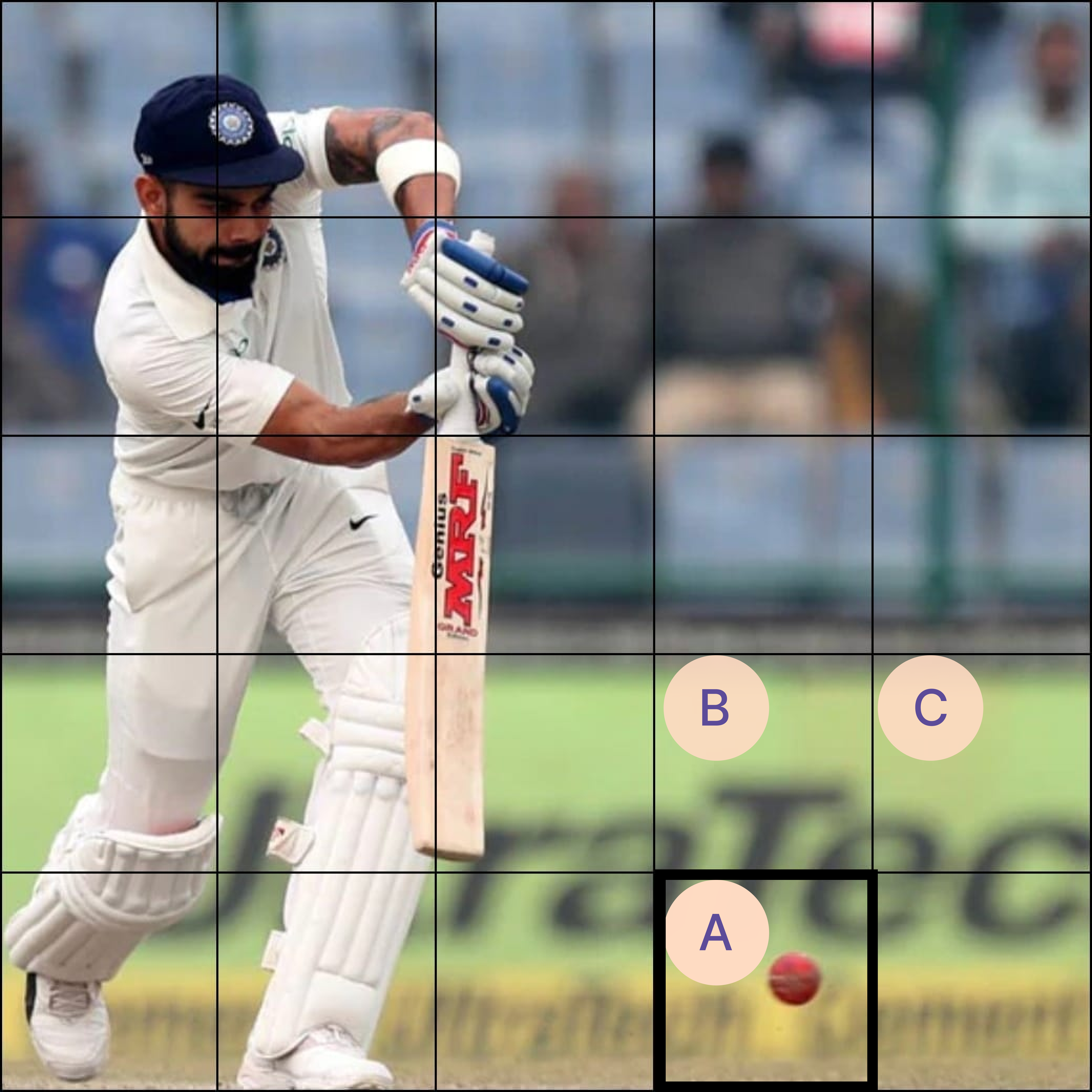 Spot the ball sample 2